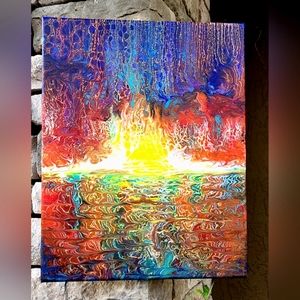 11x14 original acryic painting